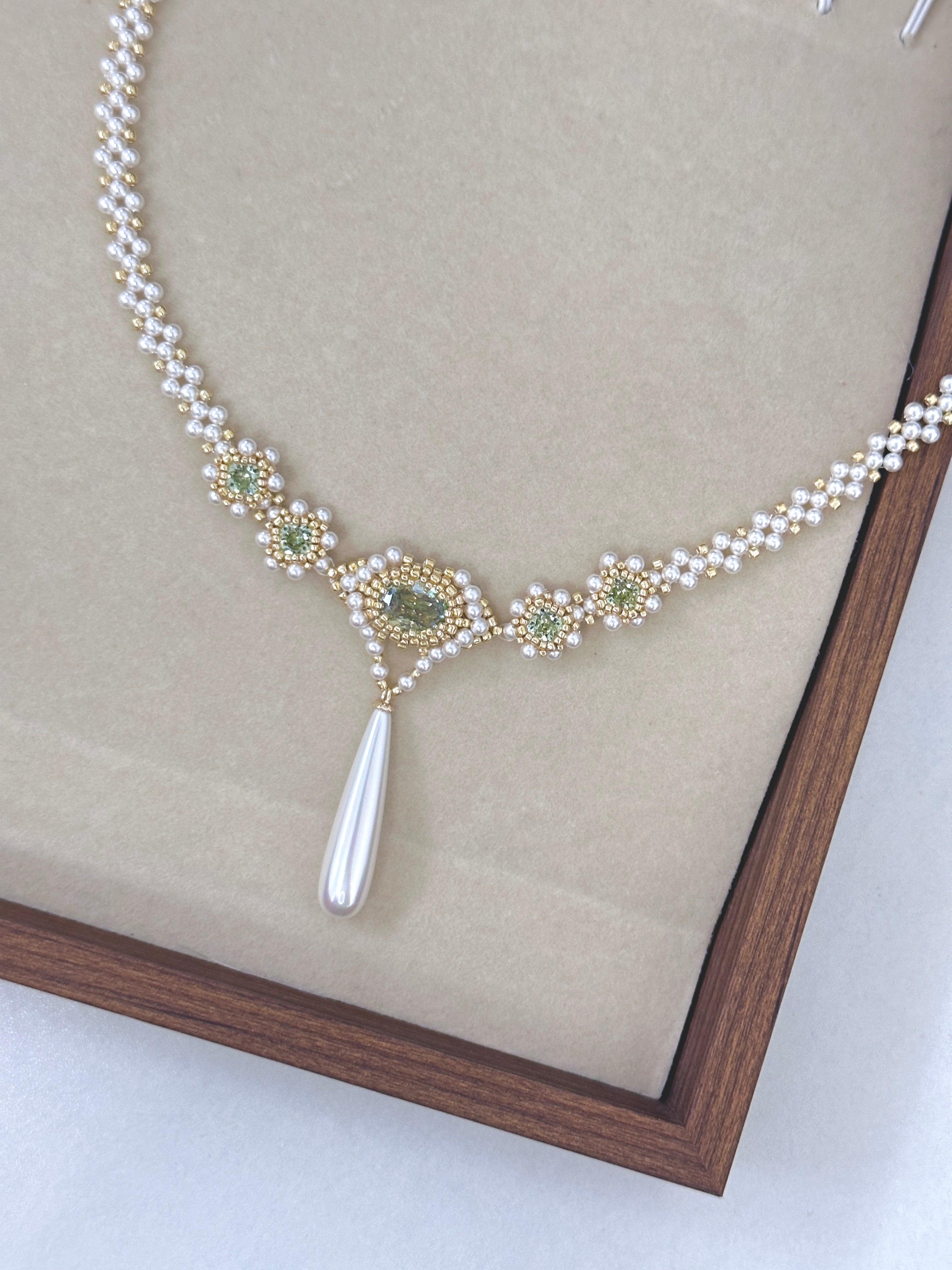 “Precious” Pearl Necklace